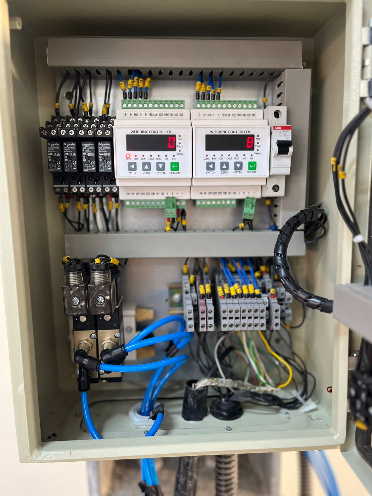 Two Nozzle Filling Panel