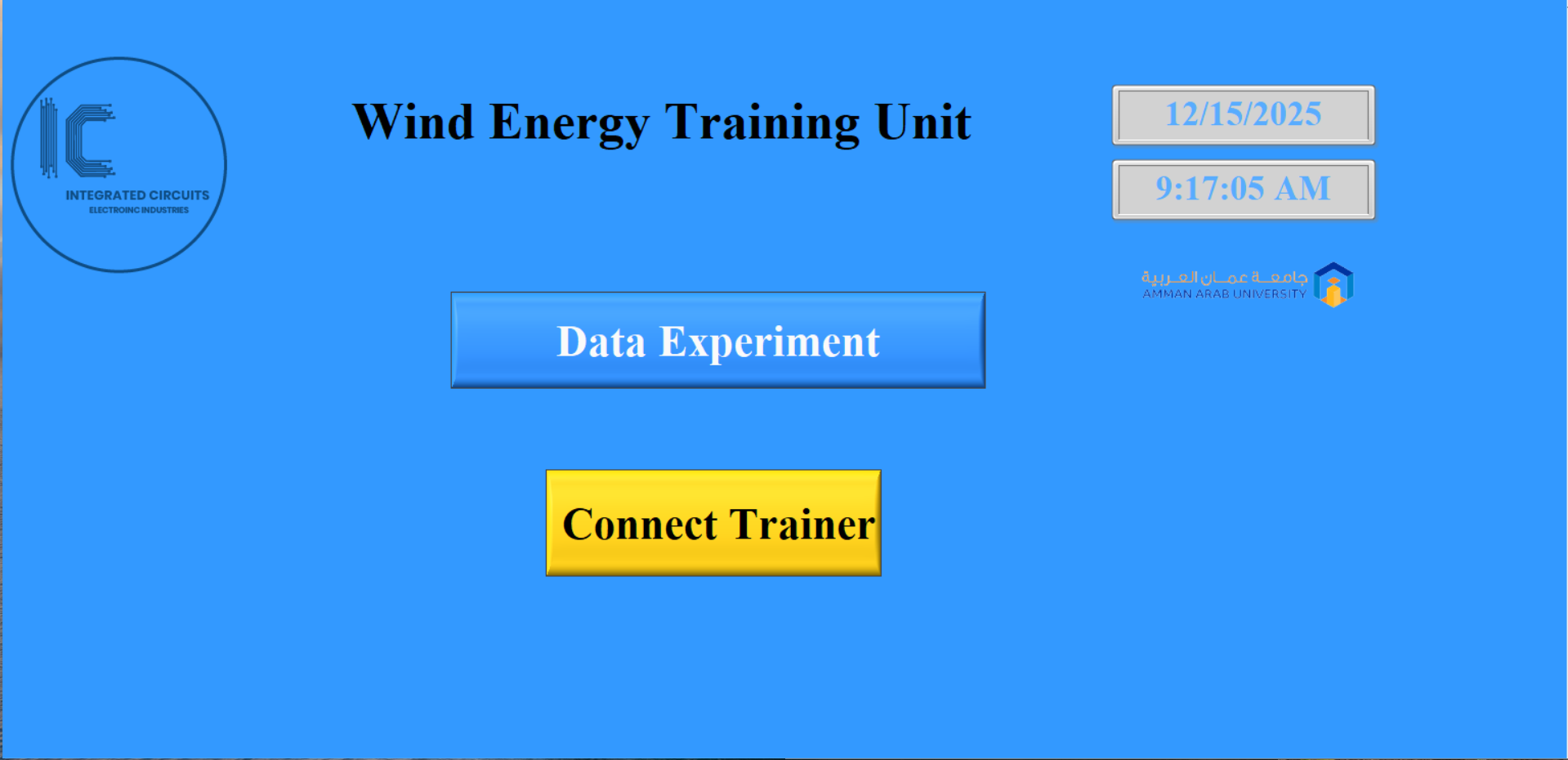 Wind Energy Training Unit Software